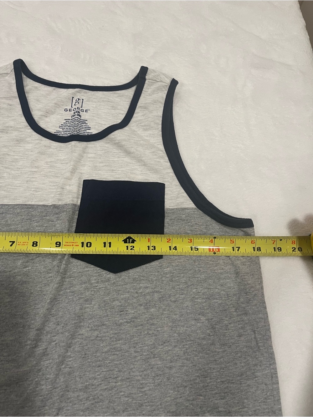 George Colorblock Tank Top - Small - Picture 5 of 5